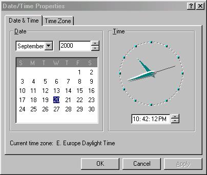 2.4 Aplicatia Accessibility Options Va permite sa faceti mai accesibil sistemul de operare pentru persoanele cu dificultati vizuale, auditive si locomotorii. 2.2.5 Aplicatia Date/Time Permite actualizarea datei sau a orei sistemului.