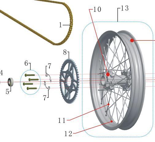 WHEEL ASSY P