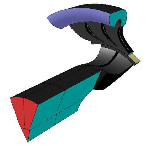 Slika 9. Rubni uvjeti Rubni uvjet ''Pressure inlet'' koristi se za definiranje tlaka fluida na ulazu u domenu te se koristi kada je poznat tlak na ulazu.