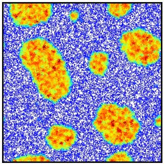 Microscopic models 4/9 Hard core repulsion Quorum sensing Fily and Marchetti