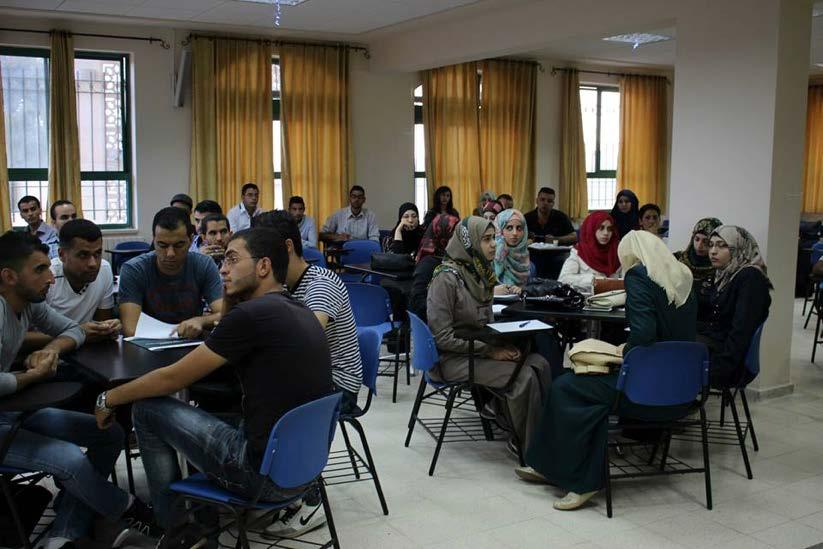 حيث تهدف قيادات الى دعم رؤى الشباب الفلسطيني من خالل خلق الفرص المناسبة لهم لدعم االقتصاد وتطويره.