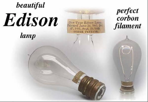 όσο για το φωτισμό Εφεύρεση της λάμπας αερίου και, στη συνέχεια, του ηλεκτρικού λαμπτήρα πυρακτώσεως από τον T. Edison (1879).