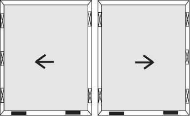 Dimensiunile geamurilor trebuie sa fie mai mici decat spatiul interior al ramei cu cel putin 5 mm pe fiecare parte.