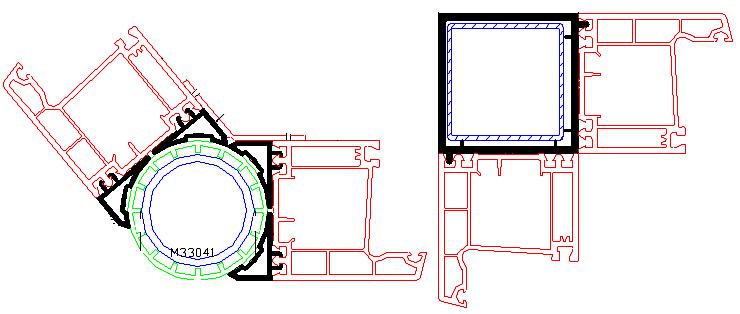 4. Profilele de schimbare de unghi se folosesc atunci când se doreşte menţinerea continuităţii structurii chiar dacă aceasta are variaţii de unghiuri în plan orizontal.