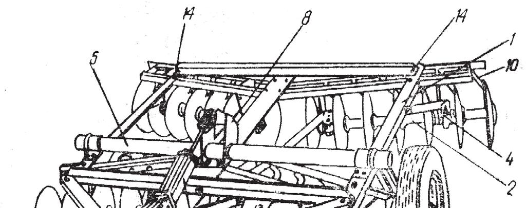 .. 9 bare longitudinale articulate; 0 organe de transmitere a micrii; colii; ω viteza unghiular a mecanismului biel-manivel; n p turaia prizei de putere; f: coli; 2 cadru; 3 dispozitiv de