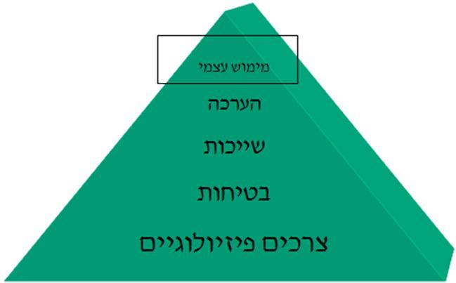 הפסיכולוגיה ההומניסטית: אנשים לא מונעים רק ע"י צרכים פיזיולוגיים (ומנבאים שלהם). לאנשים יש צרכים ייחודיים המניעים אותם (בניגוד לחיות).