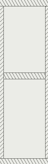 195 m 2 A tf = 0.3 + 0.195 = 0.495 m 2 300cm Ποσοστιαία επιφάνεια ξύλινης κατασκευής 10cm F 1 = A tf / A tr = 0.