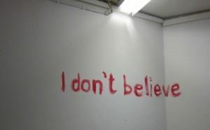 Do You Believe? By Bill Marianes I understand death. I ve seen it. I buried a goldfish that my daughter really loved but which died notwithstanding her great love.