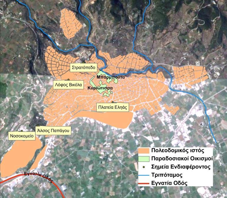 Η πϐλη τησ Βϋροια ςτο παρελθϐν, επύ τουρκοκρατύασ, χωριζϐταν ςε μικρϐτερεσ ςυνοικύεσ.