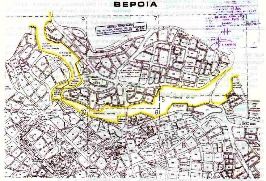 Δ 0,4 1 1 φνολο 20 23 Όςον αφορϊ το καθεςτώσ προςταςύασ, ωσ περιοχϋσ προςταςύασ ορύζονται οι Ζώνεσ Οικιςτικοϑ Ελϋγχου, οι οπούεσ αφοροϑν τισ ϐχθεσ του ποταμοϑ Σριπϐταµου εντϐσ και εκτϐσ του αςτικοϑ