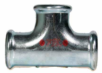 PVC NYLON Y POLIPROPILENO Fitti 1//4/" BSPT MACHO X 1//4/" BSPT FEM Bush Azul PN3-14-14
