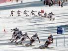Αλπικό σκί (Alpine): Το Αλπικό σκι (Alpine) ή σκι καταβάσεων αποτελεί συνδυασμό της ελεύθερης και της τεχνικής κατάβασης, με την επισήμανση ότι αποτελεί το 60% της