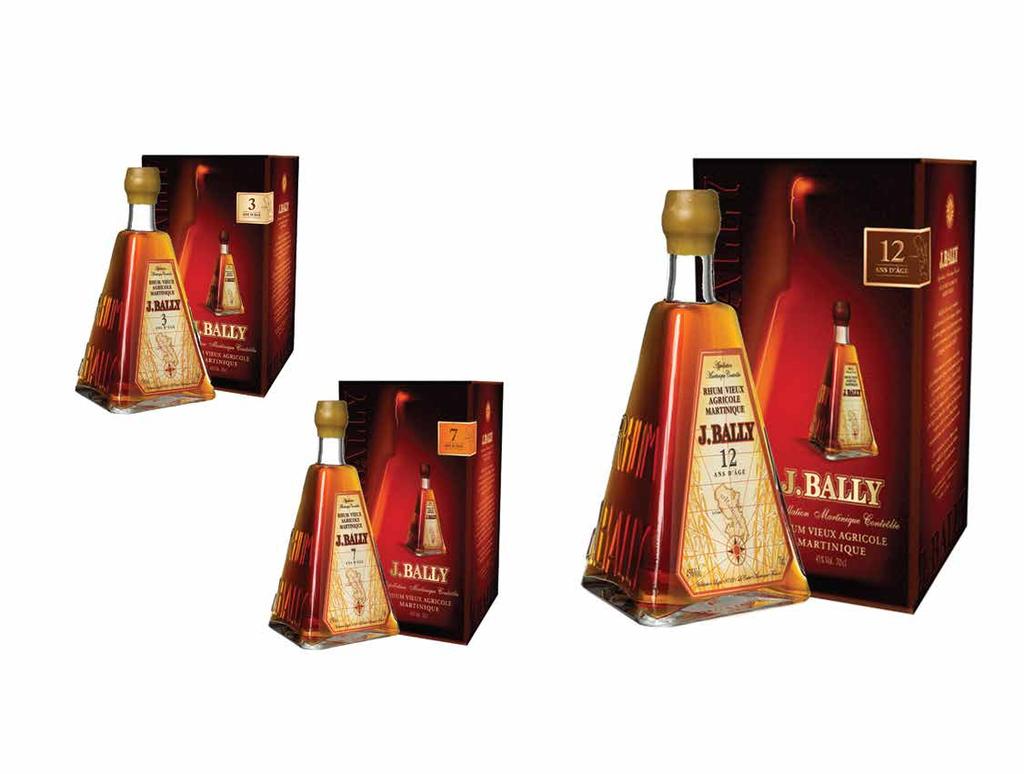 RHUM MARTINIQUE Appellation d Origin Controlee Martinique Agricole Rhums from pure sugar cane juice J.