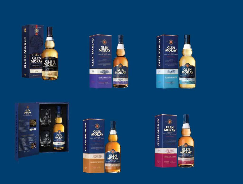 Rich Spicy Well-rounded Malt Scotch Whiskies Glen Moray Classic Peated Single Malt Scotch Whisky Speyside 70cl 35 00 35 00 Glen Moray Classic (Aged for an average of 7 years) Single Malt Scotch