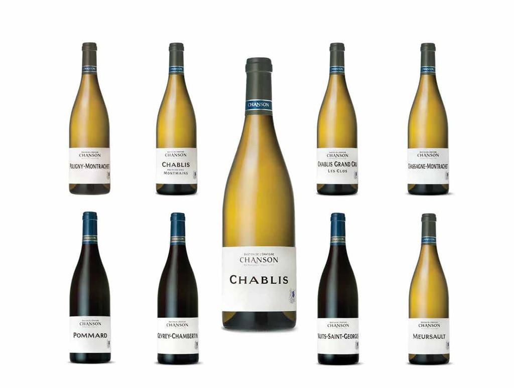ΓΙΟΡΤΑΖΟΥΜΕ FRANCE: BURGUNDY 65 00 Puligny Montrachet 2010-75cl Chanson 79 00 37 50 Chablis Chablis Grand Cru 25 00 Premier Cru Les Clos Montmains 2014-75cl Chablis 2016-75cl 2011-75cl Chanson