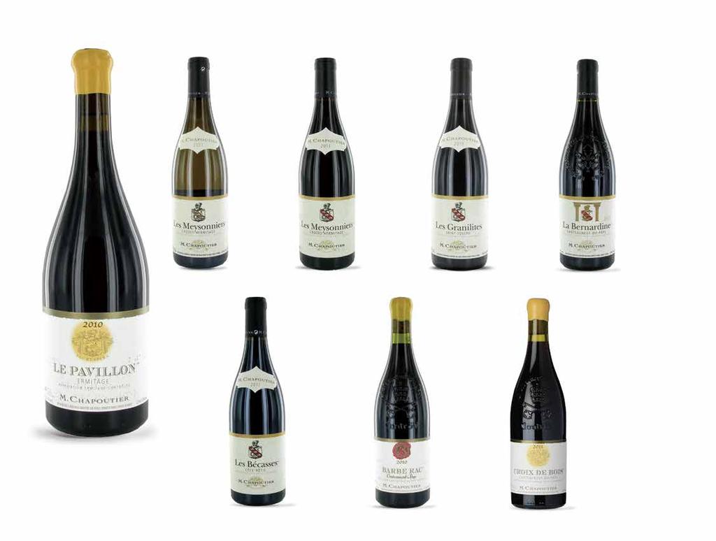FRANCE: RHONE VALEY 24 90 Les Meysonniers White 2016-75cl M. Chapoutier 24 90 35 00 Crozes Hermitage Les Meysonniers Red 2015-75cl Saint Joseph Les Granilites 2014-75cl M. Chapoutier 37 50 M.