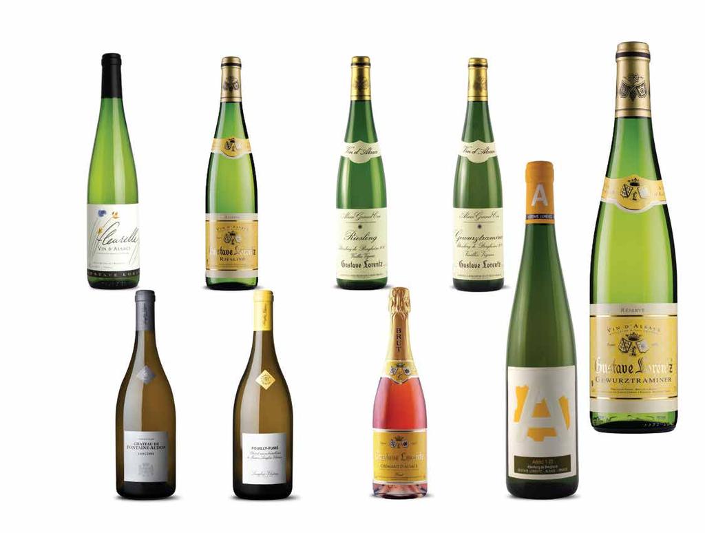 Riesling Reserve 2016-75cl Gustave Lorentz 150cl FRANCE: ALSACE & LOIRE 14 90 36 90 36 00 Riesling Gewurztraminer Altenberg Altenberg de Bergheim de Bergheim 150cl 38 Grand Cru Grand Cru 00 32 00
