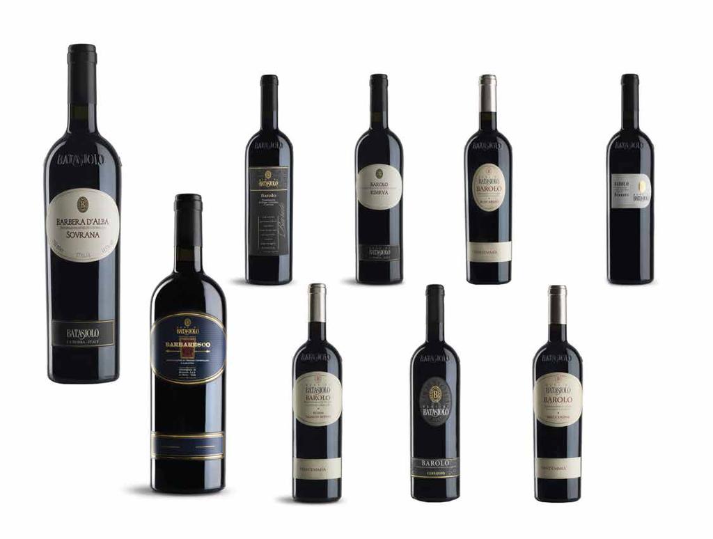 ITALY: PIEMONTE 17 50 Barbera D Alba 75cl Batasiolo 150cl 45 00 36 00 Barolo Red 2013-75cl Batasiolo 49 00 Barolo Riserva Red 2008-75cl Batasiolo 69 00 Barolo Boscareto Red 2009-75cl Batasiolo 69 00