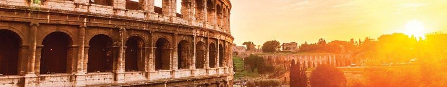 Εγγυημένες θέσεις με την Ρώμη Αιώνια Πόλη 1n ημέρα > Πτήση για Ρώμη (Ξενάγηση πόλης) Συγκέντρωση και αναχώρηση για το αεροδρόμιο απ όπου ακολουθεί πτήση για την αιώνια πόλη, τη Ρώμη.
