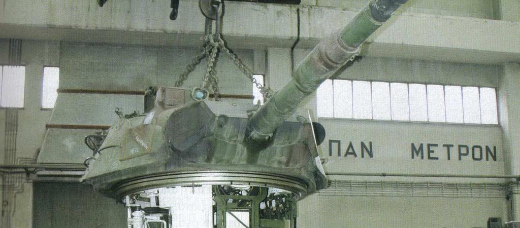αρµάτων µάχης (π.χ. Leopard 2Α6 Hel).