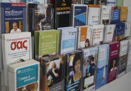 NEWLY ARRIVED GREEK MIGRANT PROJECT The project Provide Settlement Services for People Newly Arrived from Greece, funded by the State Government, has successfully completed its second year of service
