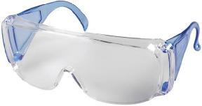 μάσκα (με ιμάντα). Εικόνα 3.5: Προστατευτικά ιατρικά γυαλιά 8. Τα προστατευτικά γυαλιά μπορεί να είναι διακριτοί φακοί (με βραχίονες) ή γυαλιών.