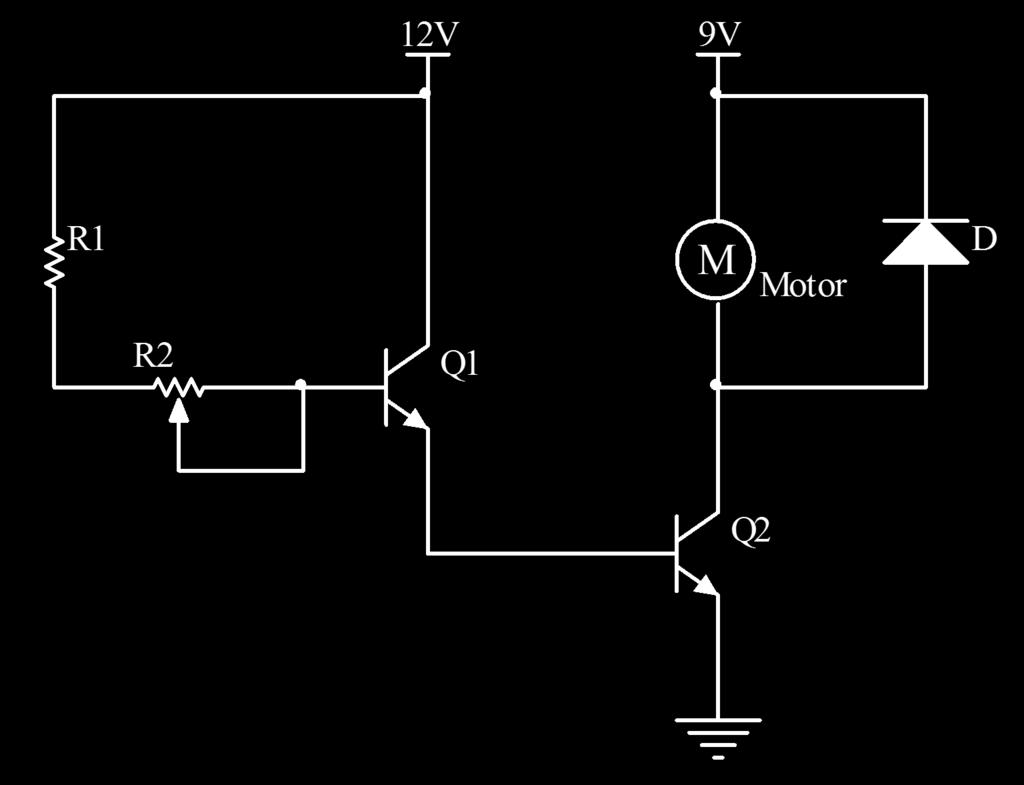 Da bi kolo sa slike radilo kao indikator postojanja nominalne vrednosti napajanja, tranzistor mora biti u zasićenju. Da bi tranzistor proveo potrebno je V BE =0.7 V.
