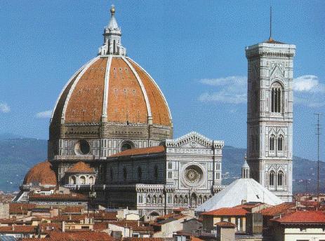 Ji užbaigta jau vėlesniais laikais. Didžiausių matmenų gotikinis statinys Milano katedra.