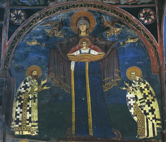 Peć, northwestern corner, marble, 14th century Fig. 2.