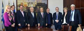 Βαρουξάκης, Πρέσβυς - Διευθυντής του Ινστιτούτου για τη Μεσόγειο του ΕΟΔΔ και η Β. Σουλάνδρου, Διευθύντρια του Ευρωπαϊκού Ινστιτούτου Μάνατζμεντ και Διακυβέρνησης του ΕΟΔΔ.