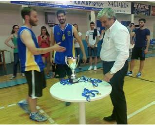 Τερτίπη Νίκη, Ιδιαίτερα αξιόλογη και σε καλό αγωνιστικό επίπεδο ήταν η ομάδα των Μελών Εκπαιδευτικού και Διοικητικού Προσωπικού η οποία κατάφερε να φτάσει στον ημιτελικό και να καταλάβει την 4ή θέση.