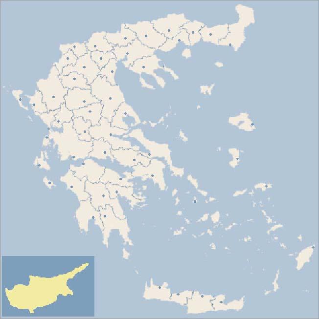 4. Μελέτη προτύπων συνεργασίας Σέρρες Δράμα Καβάλα Ξάνθη Ροδόπη Θεσσαλονίκη Καστοριά Κοζάνη Πιερία Χαλκιδική 2 Κέρκυρα