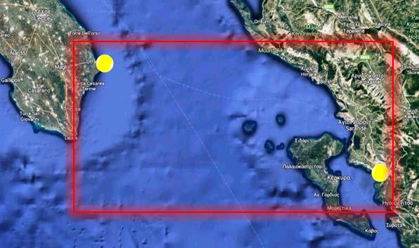 3 Η ΕΦΑΡΜΟΓΗ Υποθάλασσιο καλώδιο στην Αδριατική Θάλασσα, μεταξύ Ελλάδας και Ιταλίας Σκοπός: βέλτιστη