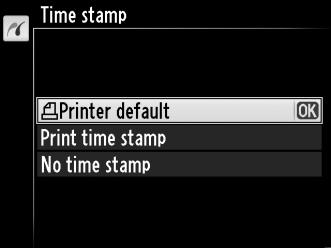 Επιλογή Border (Περίγραμμα) Time stamp (Χρονική σήμανση) Cropping (Επιλογή μέρους) Περιγραφή Η επιλογή αυτή είναι διαθέσιμη μόνο εάν υποστηρίζεται από τον τρέχοντα εκτυπωτή.