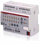 1 Ευέλικτη ομαδοποίηση φωτιστικών σωμάτων KNX Φωτισμός ασφαλείας DALI Χειροκίνητος έλεγχος φωτισμού Λειτουργία/Οπτικοποίηση μέσω οθόνης touch Έλεγχος σε 16 ξεχωριστά κανάλια (group) Μίξη κανονικών