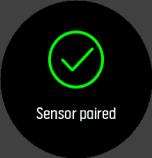 Μεταβείτε στις ρυθμίσεις τυ ρλγιύ σας και επιλέξτεconnectivity (Συνδεσιμότητα). 2. ΕπιλέξτεPair sensor (Σύνδεση αισθητήρα) για να εμφανιστεί η λίστα με τυς τύπυς αισθητήρων. 3.