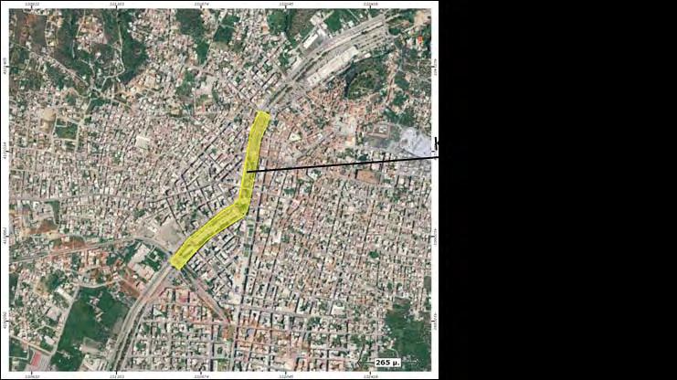 6) Οι όχθες του Νέδοντα - Δημοτικό αναψυκτήριο πλατεία Δημαρχείου Εικόνα 4.3.4.2.10: Η καλυμμένη κοίτη του Νέδοντα.