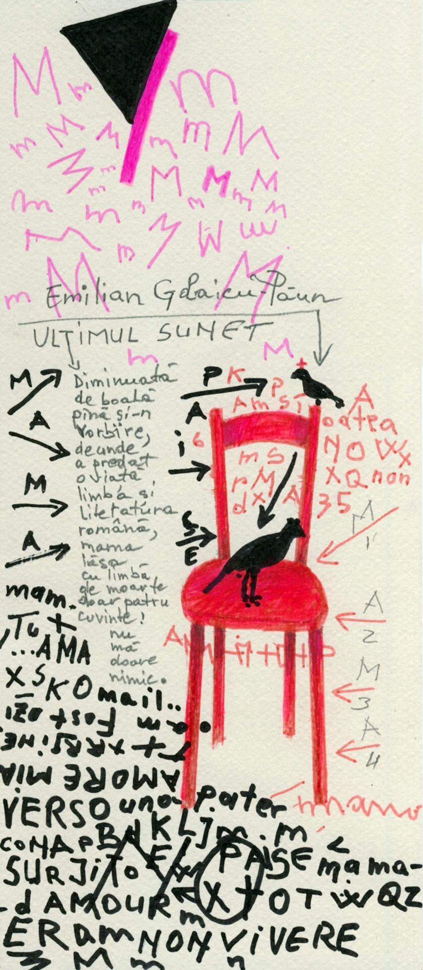 Vasilian Doboş: Poemul desenat