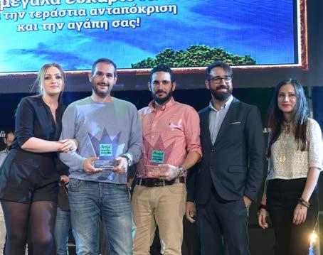 ονομαστικών εορτών. Για κάθε μια από αυτές, τρεις ημέρες πριν, αναρτείτο στο Facebook μία virtual ετικέτα με το όνομα που γιόρταζε, πχ. The Famous Nikos, μαζί με μια προσωπική ευχή.