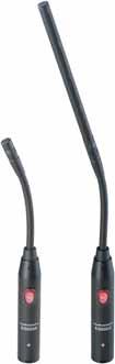 μικρόφωνα μονού gooseneck (PC 309-MC 230) ES935 ΜΙΚΡΟΦΩΝΑ ΜΟΝΟΥ-GOOSENECK Σταθερό μήκος. Μόνο με τροφοδοσία phantom, 11-52V. Σύνδεση σε ακροδέκτη τύπου XLR3F.