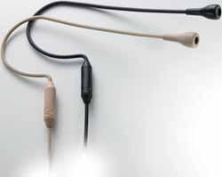μικρόφωνα για χρήση με πομπό A-T UniPak πομποί ( PC 495-MC 140 ) Όλα τα μικρόφωνα εξοπλίζονται με ακροδέκτη4 -pin τύπου HRS, για χρήση με τους πομπούς Audio-Technica UniPak (Σελίδες 89-91) wireless