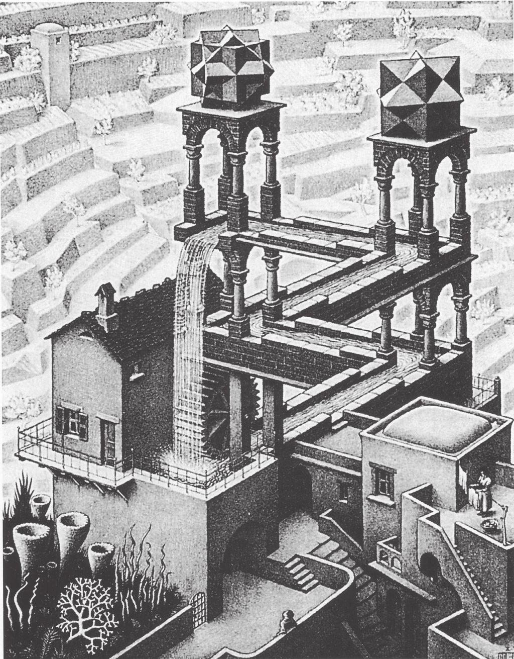 Το ενδιαφέρον που συγκέντρωσε η δουλειά του Escher, δεν ωφείλεται τόσο στον τρόπο της καλλιτεχνικής του έκφρασης, όσο στο γεγονός ότι