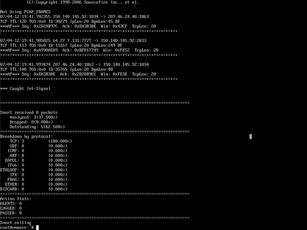 Μια από τις πιο σηµαντικές επιλογές είναι η: Update list of packets in real time Επιλέγοντας την επιλογή αυτή έχουµε προβολή των πακέτων σε πραγµατικό χρόνο κατά την συλλογή.