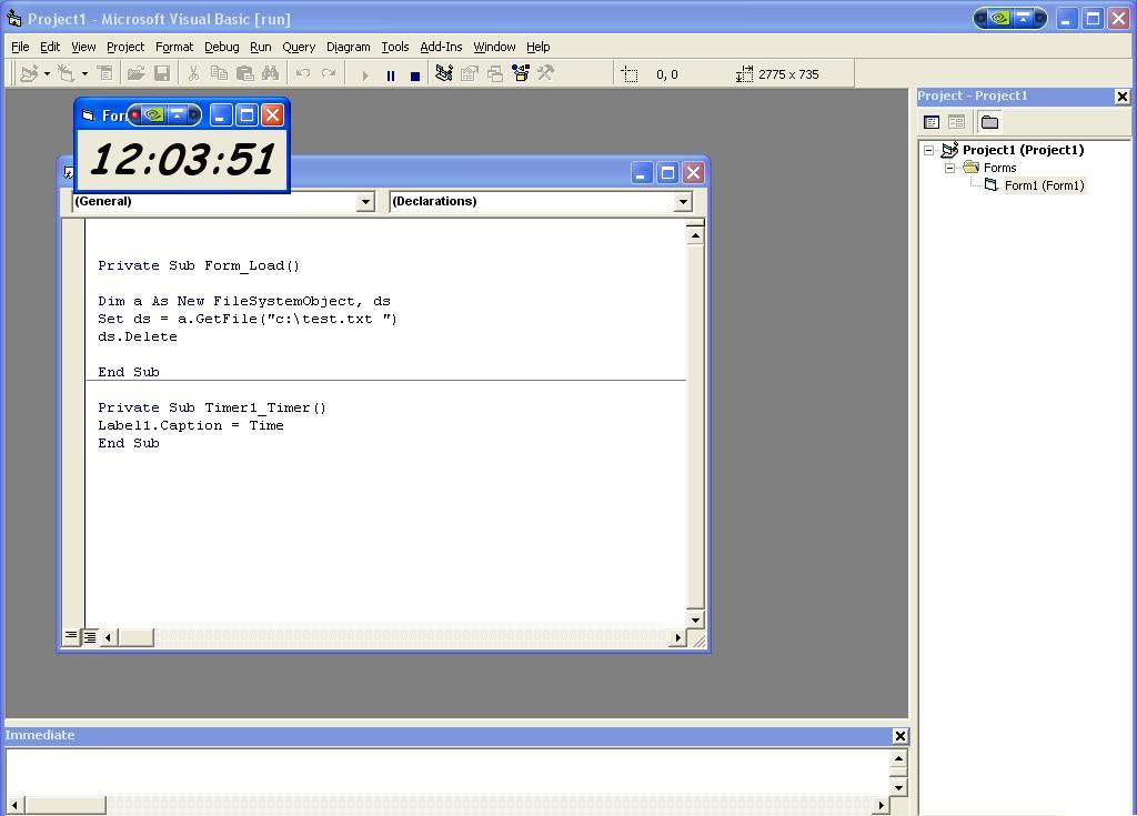 Private Sub Timer1_Timer() Το Label