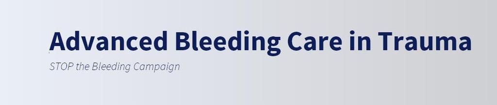 ΑΝΤΙΜΕΤΩΠΙΣΗ Task Force for Advanced Bleeding Care in Trauma: Management of bleeding