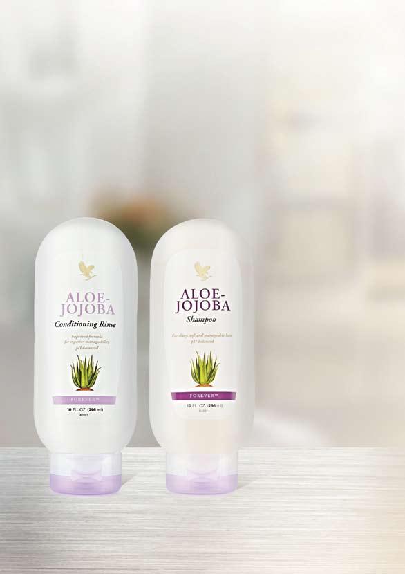Aloe-Jojoba Shampoo Αποκτήστε όμορφα, λαμπερά μαλλιά και εύκολα να τα διαχειριστείτε με αυτό το σαμπουάν με Αλόη Βέρα και έλαιο jojoba.