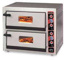Ισχύς : 5Kw/230Volt. Φούρνος πίτσας ανοξείδωτος επιτραπέζιος IZMAK Τουρκίας. PB-T2620. Τεχνικά χαρακτηριστικά : Με θερμοστάτη για την ρύθμιση της θερμοκρασίας 50-500 C.
