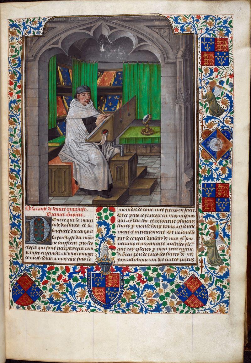 1. Vincent de Beauvais (1190-1264, Δομινικανός μοναχός) Speculum historicale (1256-59). 2. Ανωνύμου Fiori e vita di filosofi e d altri savi e d imperadori (12651300). 3.