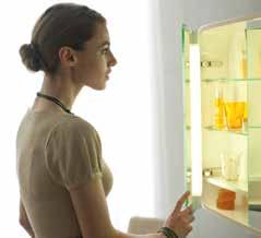 Χρειάζεστε κάτι παραπάνω για να δημιουργήσετε τον απόλυτο χώρο ηρεμίας; και καθρέπτης-ντουλάπι Dea σε ανοιχτόχρωμη μπεζ γυαλιστερή λάκα.