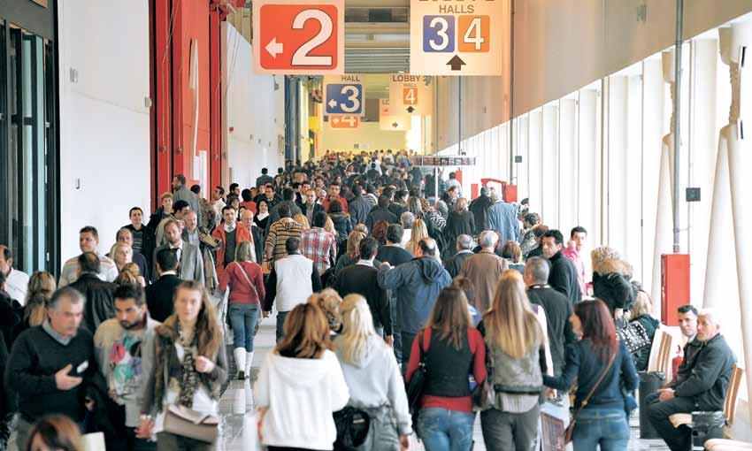 ΗHORECA είναι πλέον από τις λίγες εκθέσεις που α- ποδεδειγμένα μπορεί να εγγυηθεί την υλοποίηση όλων των στόχων και την εμπορική επιτυχία των εκθετών της, αποδεικνύοντας με την προηγούμενη διοργάνωσή
